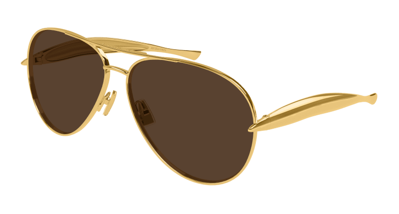 BV1305S - GOLD - Bottega Veneta - Bottega Veneta - GOLD - Ardor Eyewear 889652546612