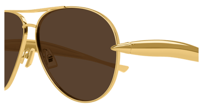BV1305S - GOLD - Bottega Veneta - Bottega Veneta - GOLD - Ardor Eyewear 889652546612