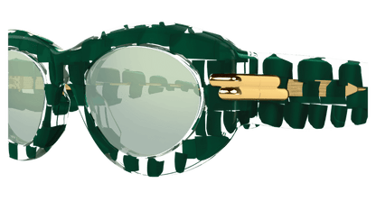 BV1322S - GREEN - Bottega Veneta - Bottega Veneta - GREEN - Ardor Eyewear 889652513416