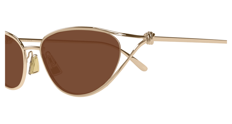 BV1330S - GOLD - Bottega Veneta - Bottega Veneta - GOLD - Ardor Eyewear 889652512631