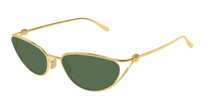 BV1330S - GOLD - Bottega Veneta - Bottega Veneta - GOLD - Ardor Eyewear 889652512648