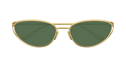 BV1330S - GOLD - Bottega Veneta - Bottega Veneta - GOLD - Ardor Eyewear 889652512648