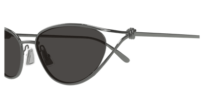 BV1330S - GUNMETAL - Bottega Veneta - Bottega Veneta - GUNMETAL - Ardor Eyewear 889652512617