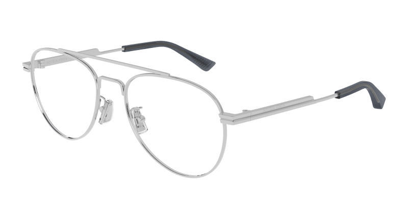 BV1340OK - SILVER - Bottega Veneta - Bottega Veneta - SILVER - Ardor Eyewear 889652513850