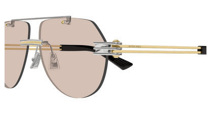 BV1342S - SILVER - Bottega Veneta - Bottega Veneta - SILVER - Ardor Eyewear 889652515892