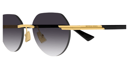 BV1379S - GOLD - Bottega Veneta - Bottega Veneta - GOLD - Ardor Eyewear 889652546377