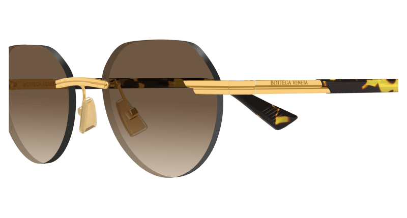 BV1379S - GOLD - Bottega Veneta - Bottega Veneta - GOLD - Ardor Eyewear 889652546391
