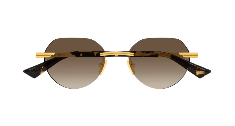 BV1379S - GOLD - Bottega Veneta - Bottega Veneta - GOLD - Ardor Eyewear 889652546391