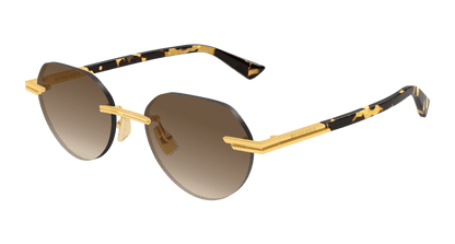 BV1379S - GOLD - Bottega Veneta - Bottega Veneta - GOLD - Ardor Eyewear 889652546391
