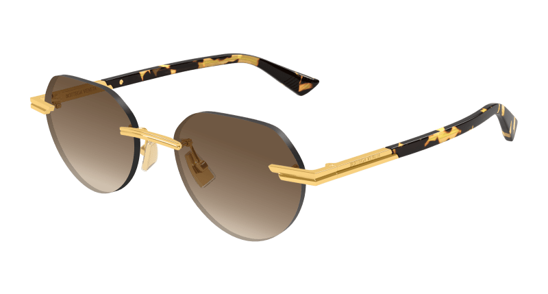 BV1379S - GOLD - Bottega Veneta - Bottega Veneta - GOLD - Ardor Eyewear 889652546391