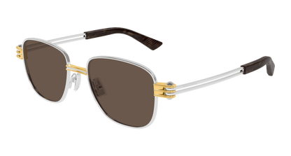 BV1380S - SILVER - Bottega Veneta - Bottega Veneta - SILVER - Ardor Eyewear 889652548241