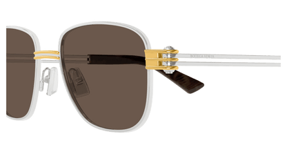 BV1380S - SILVER - Bottega Veneta - Bottega Veneta - SILVER - Ardor Eyewear 889652548241