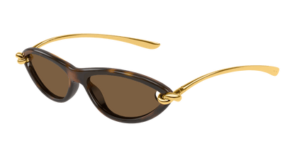 BV1390S - HAVANA - Bottega Veneta - Bottega Veneta - HAVANA - Ardor Eyewear 889652557939