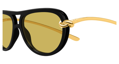 BV1418S - BLACK - Bottega Veneta - Bottega Veneta - BLACK - Ardor Eyewear 889652591308