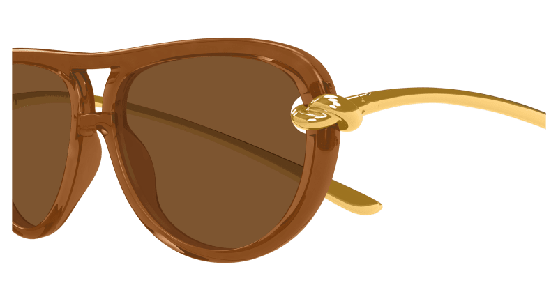 BV1418S - BROWN - Bottega Veneta - Bottega Veneta - BROWN - Ardor Eyewear 889652591339