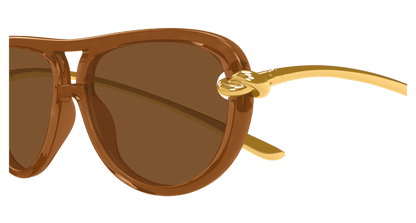 BV1418S - BROWN - Bottega Veneta - Bottega Veneta - BROWN - Ardor Eyewear 889652591339