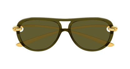 BV1418S - GREEN - Bottega Veneta - Bottega Veneta - GREEN - Ardor Eyewear 889652591322