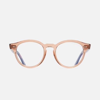 Cutler and Gross CGBB-1378S-49-13 Crystal Peach/Striped Brown Havana image 1