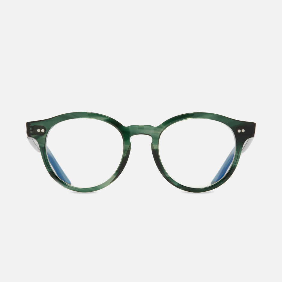 Cutler and Gross CGBB-1378S-49-15 Striped Dark Green image 1