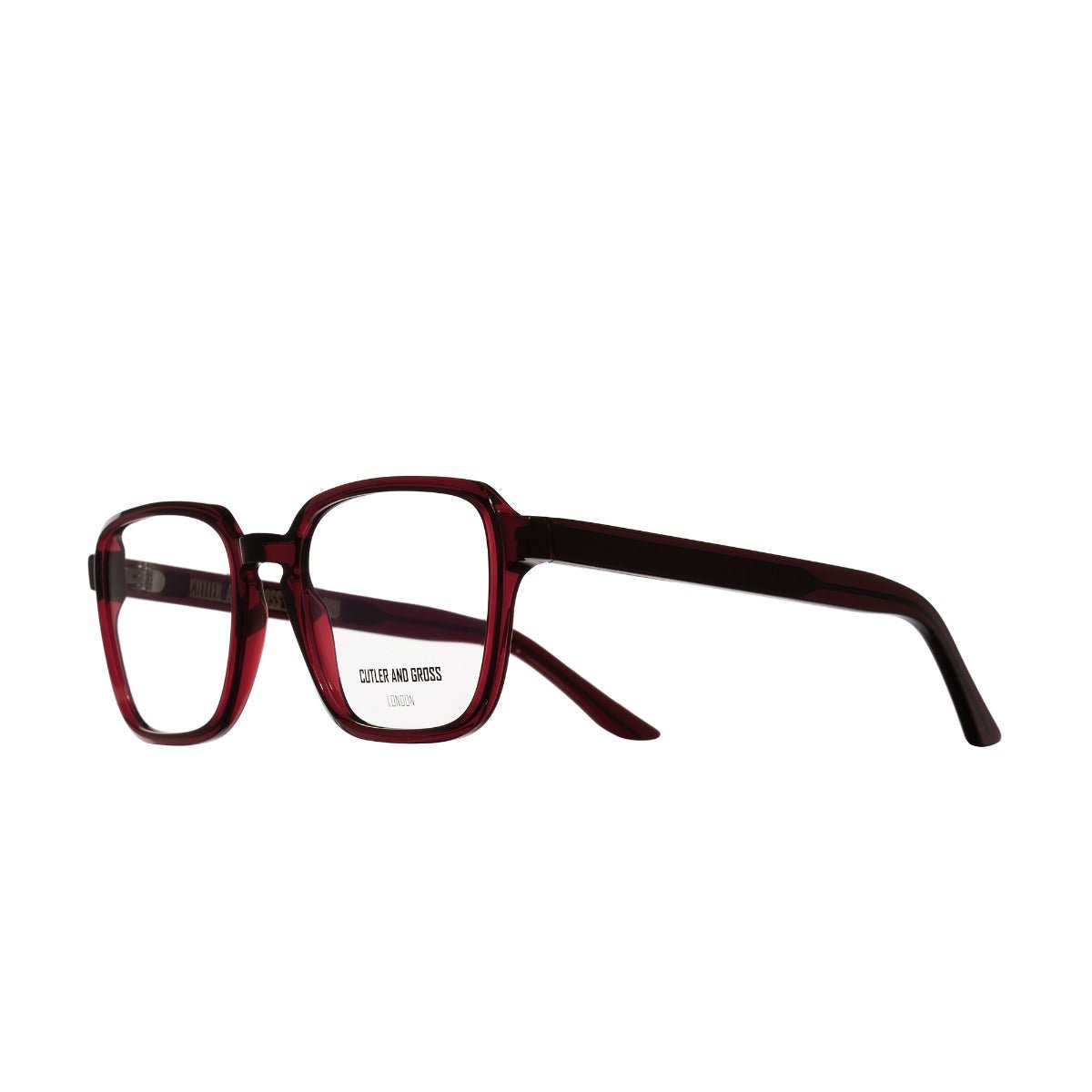Cutler and Gross CGOP-1361-55-05 Bordeaux Red image 2