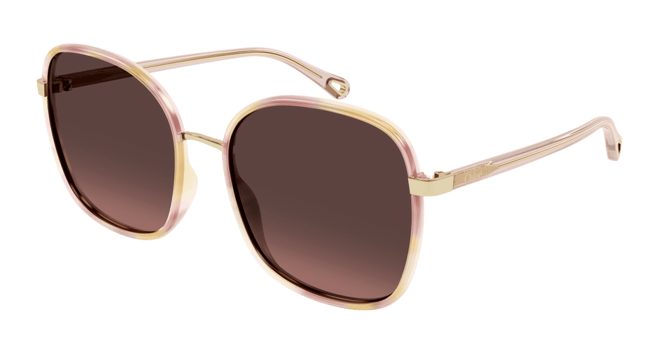 Chloé CH0031S Havana/Red, 56mm 889652515601