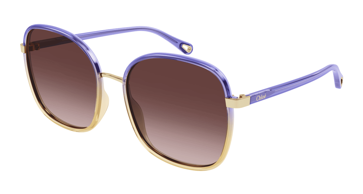 Chloé CH0031S Violet/Copper, 56mm 889652543444