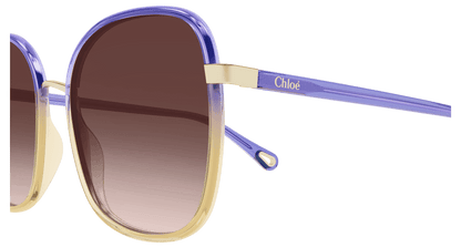 Chloé CH0031S Violet/Copper, 56mm 889652543444