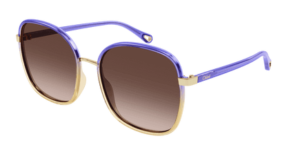 Chloé CH0031S Violet/Copper, 59mm 889652543468