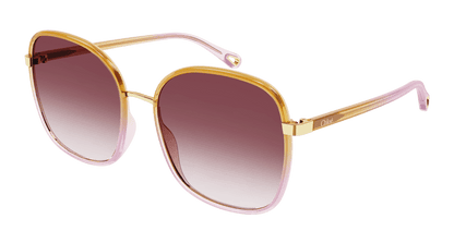 Chloé CH0031S Yellow/Orange, 56mm 889652403632