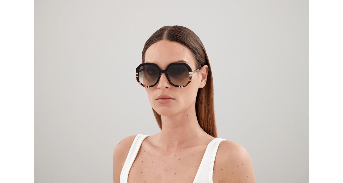 Chloé CH0105S Black/Green, 55mm 889652403519