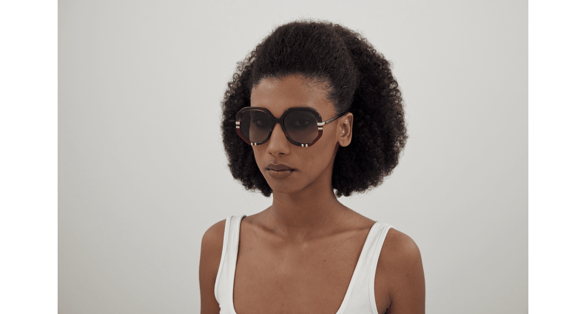 Chloé CH0105S Havana/Brown, 55mm 889652451176