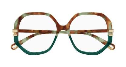 Chloé CH0107O Havana, 54mm 889652485720