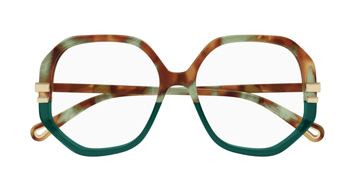 Chloé CH0107O Havana, 54mm 889652485720