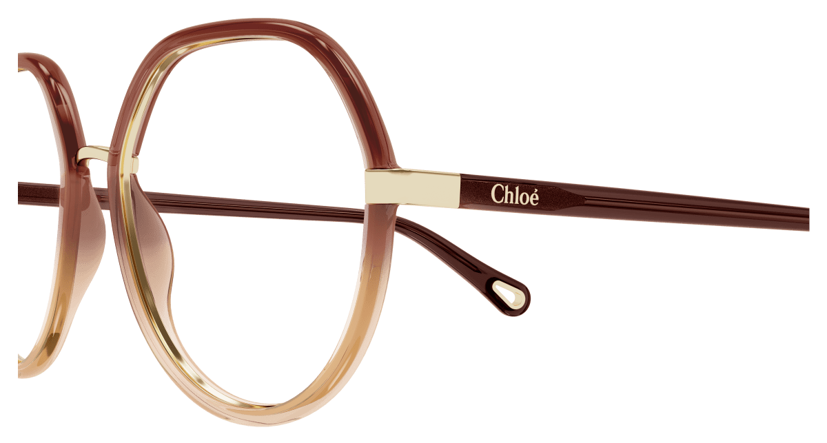 Chloé CH0131O Burgundy, 51mm 889652547008