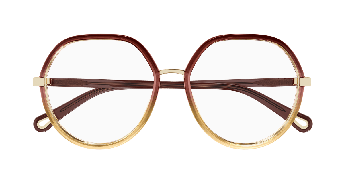 Chloé CH0131O Burgundy, 54mm 889652451299