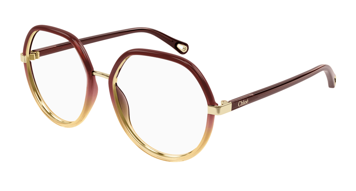 Chloé CH0131O Burgundy, 54mm 889652451299
