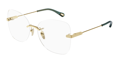 Chloé CH0136O Gold, 57mm 889652401980