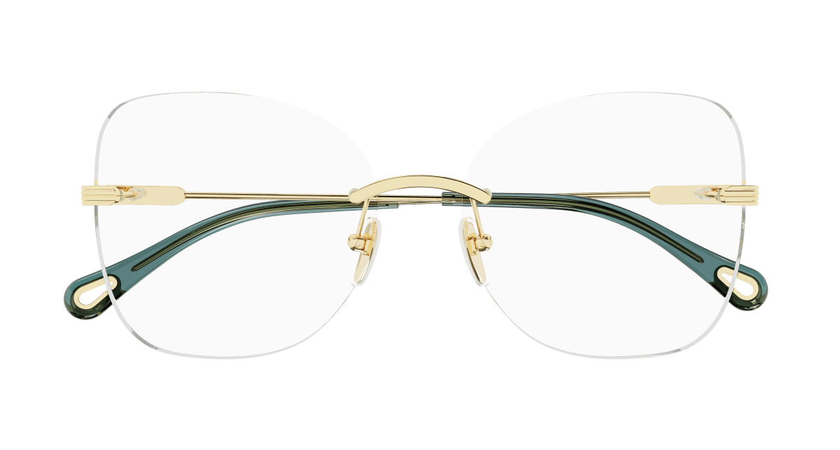Chloé CH0136O Gold, 57mm 889652401980