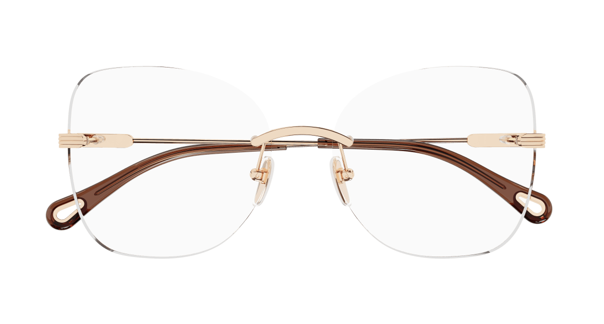 Chloé CH0136O Gold, 57mm 889652402017