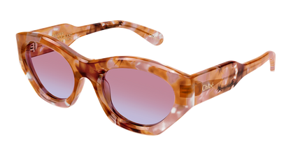 Chloé CH0220S Havana/Red 889652600192