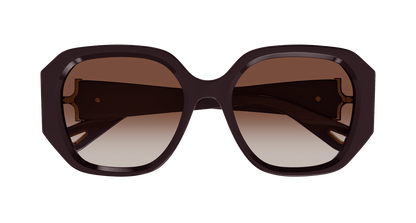 Chloé CH0236S Burgundy/Orange 889652482941
