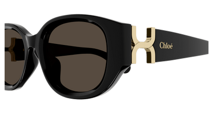 Chloé CH0237SK Black/Brown 889652482965