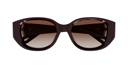 Chloé CH0237SK Burgundy/Orange 889652482989