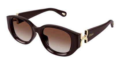 Chloé CH0237SK Burgundy/Orange 889652482989