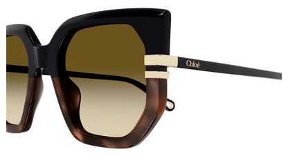 Chloé CH0240S Black/Brown, 53mm 889652483023