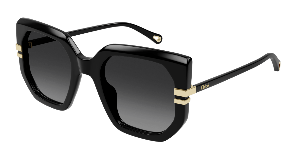 Chloé CH0240S Black/Grey, 53mm 889652483009
