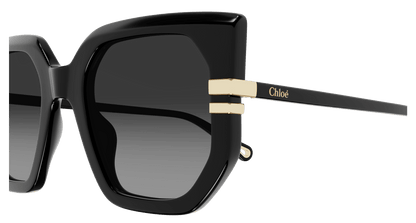 Chloé CH0240S Black/Grey, 53mm 889652483009