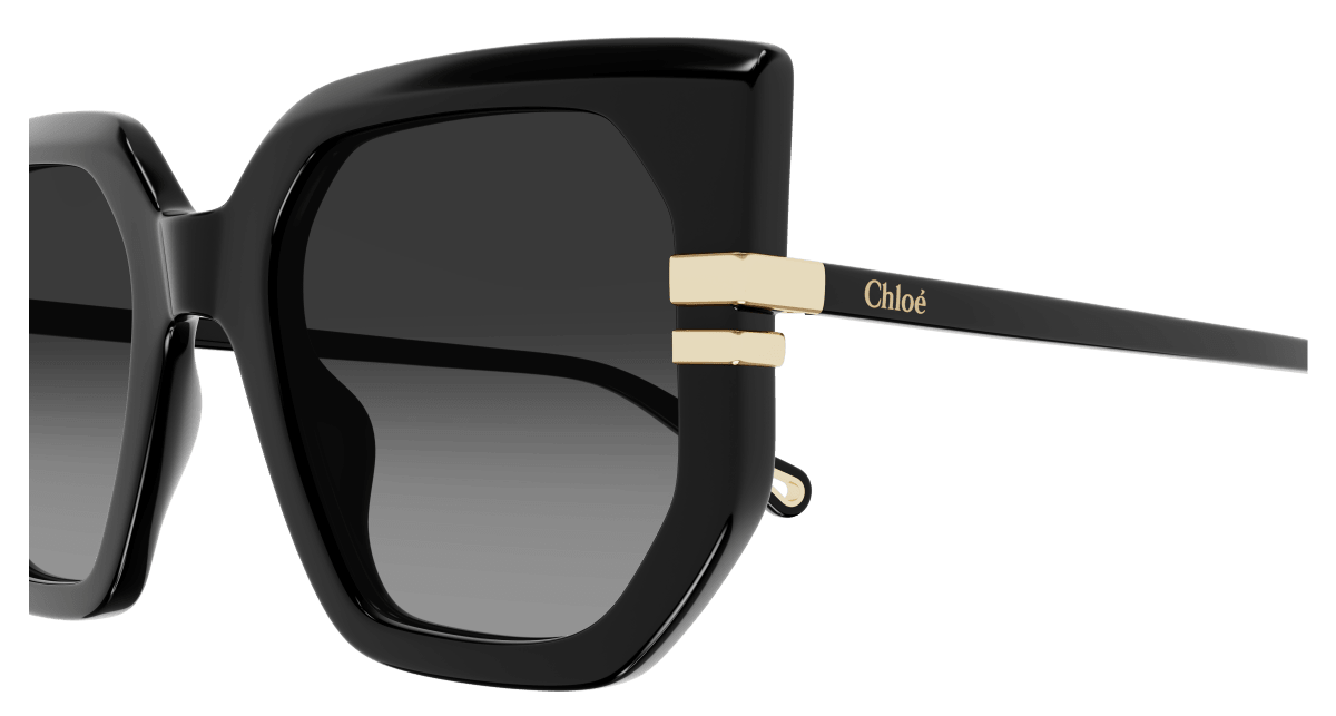 Chloé CH0240S Black/Grey, 53mm 889652483009