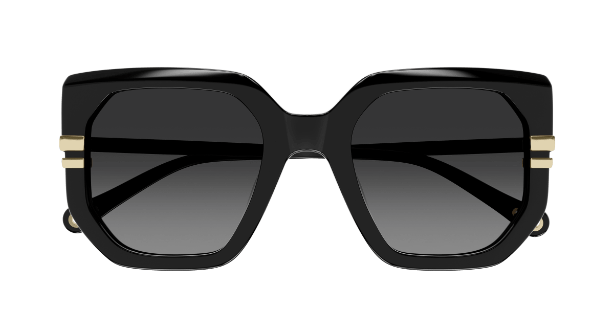 Chloé CH0240S Black/Grey, 53mm 889652483009