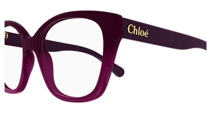 Chloé CH0241O Burgundy, 53mm 889652484488